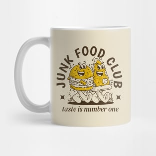 Junk food club, Taste is number one Mug